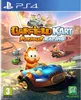 The image is the cover art for the video game "Garfield Kart Furious Racing" for PlayStation 4. Podgląd zdjęcia produktu