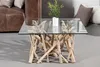 Glazen blad, 60 cm, design salontafel, modern, voor de Productafbeelding-voorbeeld 3