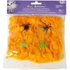 Oranges Spinnennetz mit 4 Spinnen (40gramm) Produktbild-Vorschau 2