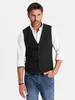 Ombre Clothing Pánská společenská vesta Gundulfo černá L Náhled obrázku produktu 9