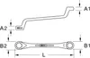 KS TOOLS 518.0804 Doppel-Ringschlüssel Produktbild-Vorschau 2
