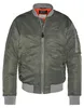 Giacca bomber Schott NYC Airforcers, unisex, color verde Anteprima dell’immagine prodotto 2