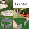 bellissa Rasenkante Kreis Ø 40 cm H 13 cm Beetumrandung Beeteinfassung Baumschutz Metall verzinkt Produktbild-Vorschau