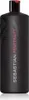 A black bottle of Sebastian Professional Penetraitt Shampoo with pink text on a white background. Produktbild-Vorschau