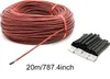 cavo di riscaldamento in fibra di carbonio φ3mm 12K 33Ω Anteprima dell’immagine prodotto 7