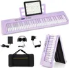 Pianoforte digitale COSTWAY a 61 tasti con cuffie, leggio, Anteprima dell’immagine prodotto 1