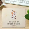 Mr. & Mrs. Panda Mousepad Kuh - Vintage - Geschenk, mauspad Produktbild-Vorschau 2