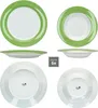 30ks Variant zelený porcelánový jídelní servis 6 osob šálky Náhled obrázku produktu 3