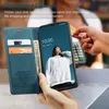 Galaxy A22 5G Pouzdro, RetroPolyuretanKožené Pouzdro s Náhled obrázku produktu 5