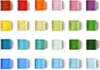 24 farbige Kühlschrankmagnete, bunt, Kühlschrank Magnete, Produktbild-Vorschau 1