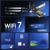 Netwerkkaart PCIe voor PC met WiFi 7, Bluetooth 5.4 + BLE, Productafbeelding-voorbeeld 3