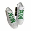 Flache Sneaker Schnürsenkel - Grün Dunkel - 100 cm Produktbild-Vorschau