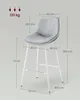 A diagram showing the dimensions of a bar stool. Náhled obrázku produktu