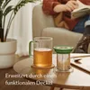 Cosumy Teetasse mit Deckel und Sieb 450ml Grün Produktbild-Vorschau 6