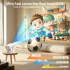 ZELURXX Smart Beamer 1080p, résolution native 4K, Android Voir les images du produit 4