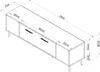 Skye Decor, Detas - White, Silver, TV-Schränke, Weiß, 150 x Produktbild-Vorschau 6