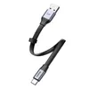 Baseus Sc5A/Qc3.0 Cavo Tipo-C 23Cm Grigio Anteprima dell’immagine prodotto 7