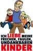 vianmo Holzschild 30x20 cm Liebe meine frechen Kinder Kids Produktbild-Vorschau 1