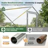 Sekey Hühnerstall Winterfest für 10 Hühner XXL Produktbild-Vorschau 2