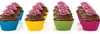Silikónové formy na mini muffiny/cupcakes | 7 cm | 12 kusov Náhľad obrázku produktu 2
