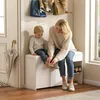 Clinvia Schuhbank mit Stauraum, Flurbank Weiß, 100x30x52cm, Produktbild-Vorschau 10