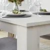 Homestyle4u Essgruppe mit 4 Stühlen 5 tlg Esstisch Set Weiß Produktbild-Vorschau 6