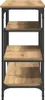 vidaXL Console tafel, ambachtelijk eikenhout, 100 x 35 x 75 Productafbeelding-voorbeeld 6