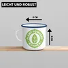 Trendation - Veganer Geschenk Lustige Emaille Tasse Produktbild-Vorschau 3