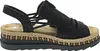 Rieker Damen Keilsandalette Sandale Modeschuh schwarz 40 Produktbild-Vorschau 85