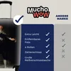 MuchoWow® Koffer Handgepäck Trolley Rollkoffer Kleine Produktbild-Vorschau 6