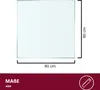 HOOZ Glasplatte – Tischplatte aus ESG-Sicherheitsglas 6 mm Produktbild-Vorschau 2