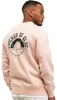 Butcher of blue Pullover rosa einfarbig Baumwolle Produktbild-Vorschau 2