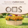 Floranica drevený okraj záhona 20 x 100 cm neošetrený Náhľad obrázku produktu 4