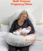 VEVOR Coussin de grossesse, coussin d'allaitement en forme Voir les images du produit 6