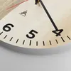 Wanduhr - Rund - Glasuhr - Gold Abstraktion Linien - Produktbild-Vorschau 5