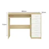 Schreibtisch 5 Schubl. 5 Schubl, minimalistisch, stabil. Produktbild-Vorschau 5