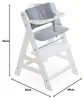 Hauck 2-piece highchair pad High chair pad Grey, White Voir les images du produit 8