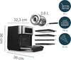 Princess 182065 Aerofryer Oven silber Fritteuse Produktbild-Vorschau 22