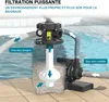 Wiltec Filtre à sable et particules – 180 W – capacité 14 l Voir les images du produit 5