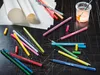 A collection of STABILO pens and art supplies laid out on a dark, textured surface. Náhled obrázku produktu