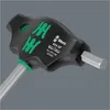 A close-up view of a Wera Hex-Plus screwdriver with a T-handle. Produktbild-Vorschau