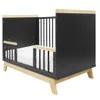 Neu Baby MARCUS 120x60 cm graphit/naturfarben Produktbild-Vorschau 2