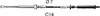 Ultraflex C14 13 ft engine shackle cable | Ultraflex 32418M Voir les images du produit 2