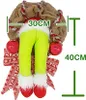 Weihnachtsdekorationen, Grinch Weihnachten Türkranz Produktbild-Vorschau 2