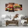 Bild auf Leinwand - Leinwandbild - Amerikaner Hamburger Produktbild-Vorschau 6