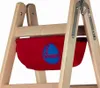 Hymer Holz-Sprossenstehleiter, beidseitig begehbar, 2x4 Produktbild-Vorschau 3