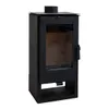 Kaminofen holzofen ALAZ K8M Schwarz 9 kW, Kamin Heizofen Produktbild-Vorschau 3