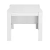 A white console table is shown from the front against a white background. Produktbild-Vorschau