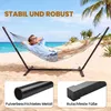 Outsunny Hängemattengestell Metall mit Haken 360x92x112 cm Produktbild-Vorschau 5