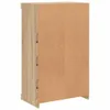 vidaXL Credenza con luci LED rovere Sonoma 60,5x37x100 cm Anteprima dell’immagine prodotto 9